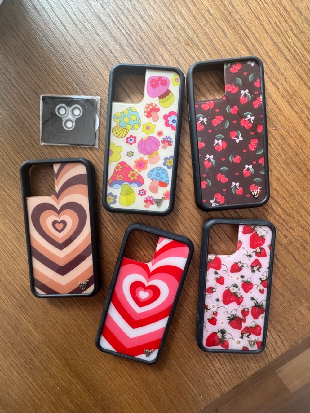 Wildflowers Multi-Design iPhone Case Set - Red, Brown, Pink, White, Yellow